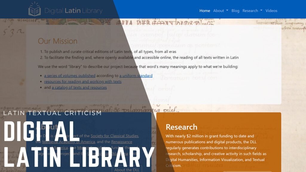 DLL home page screenshot